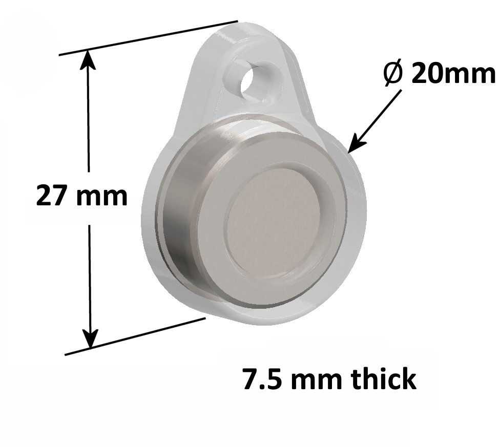 Miniature temperature recorder