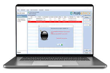 Suivi de température avec alarme Thermoscan IP