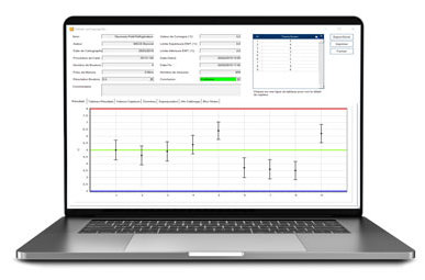 On site thermal mapping based on NFX15-140, FD X15140 and EN 600683-5 standards