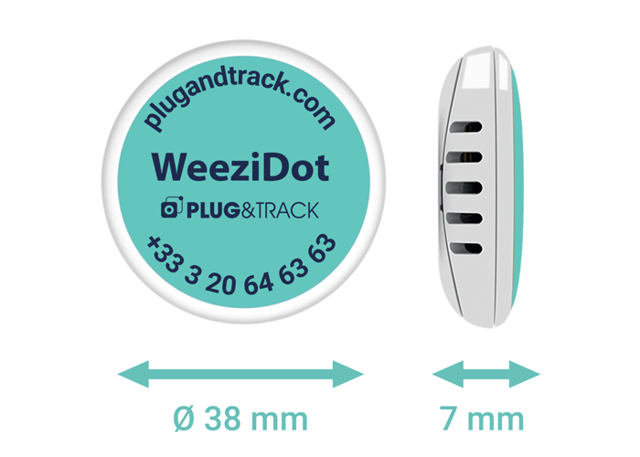 WeeziDot dimensions
